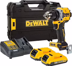 Dewalt DCD800D2T Darbesiz Vidalama Çift Akülü 90Nm 18Volt 2.0Ah