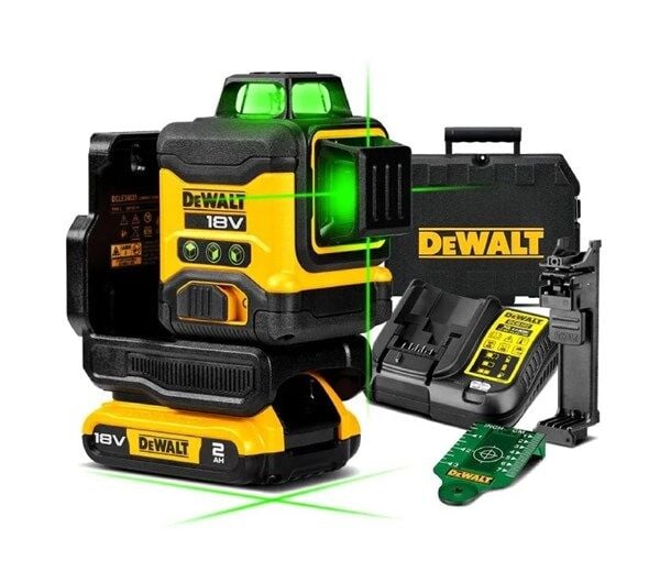 Dewalt DCLE34031D1 Yeşil Lazer Hizalama 18V 3x360