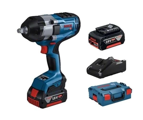 Bosch GDS 18V-1000 Şarjlı Somun Sıkma 1/2 Soket 18 Volt  5.0 Amper