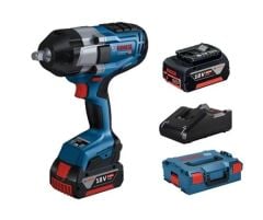 Bosch GDS 18V-1000 Şarjlı Somun Sıkma 1/2 Soket 18 Volt  5.0 Amper