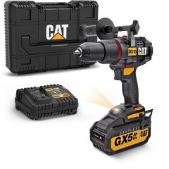 CAT DX13 Kömürsüz Profesyonel Şarjlı Darbeli Matkap GRAPHENE Li-ion 18Volt/5.0Ah