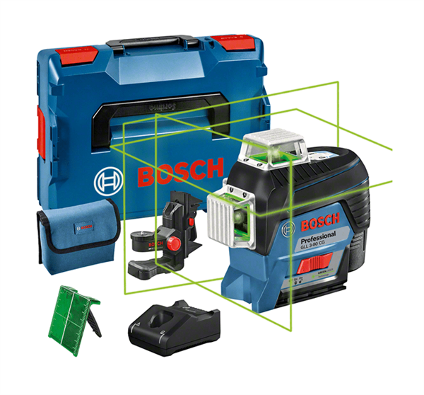Bosch Professional GLL 3-80 CG + BM1 + 12V Akü Professional Çizgi Lazer