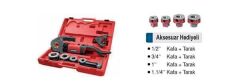 Proter Pr 1710 Elektrikli El Tipi Boru Pafta Makinesi 1/2-1.1/4''