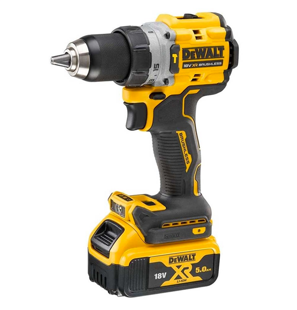Dewalt DCD805P2T Kömürsüz Çift Akülü Darbeli Matkap 18v 5.0Ah