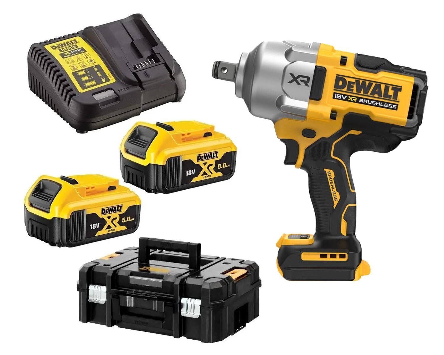 Dewalt DCF964P2 Somun Sıkma 2576 Nm 3/4'' Çift Akü 18V 5.0AH