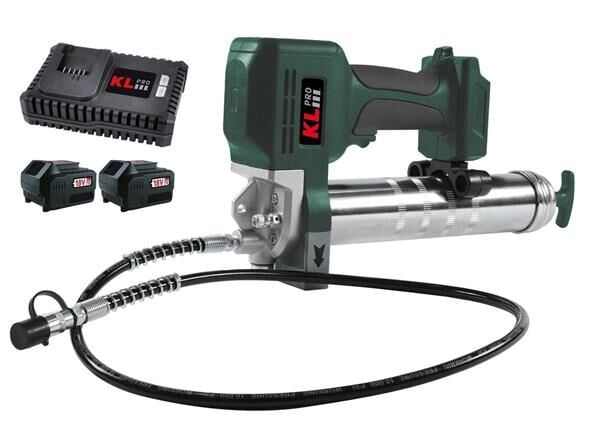 KLpro KLGT18-20 Akülü Gres Tabancası Çift Akü 18V 2Ah