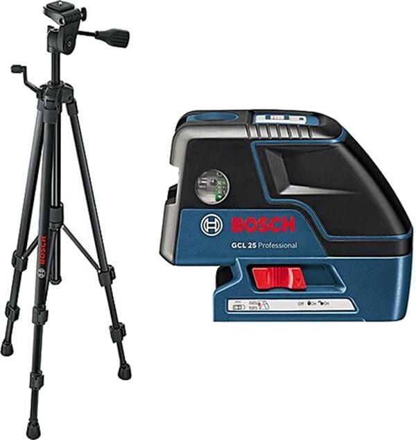 Bosch Professional GCL 25 Professional Nokta Lazeri+BT 150 Tripod