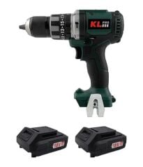 KLPRO KLDM18BH-20 Çift Akülü Kömürsüz Profesyonel Darbeli Matkap 18Volt/2.0Ah