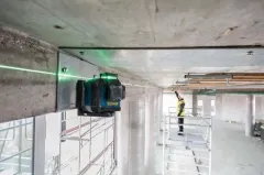 Bosch GLL 80-33 G Şarjlı Yeşil Lazer Terazi 3x360 Derece Mıknatıslı