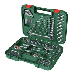 Bosch 132 Parça Lokma Ve Anahtar Takımı Seti 1/4-1/2