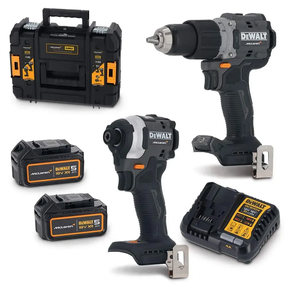 Dewalt McLaren DCK200MP2T Kömürsüz Kombo Kit 2 Li Set 18V 2 x 5.0AH