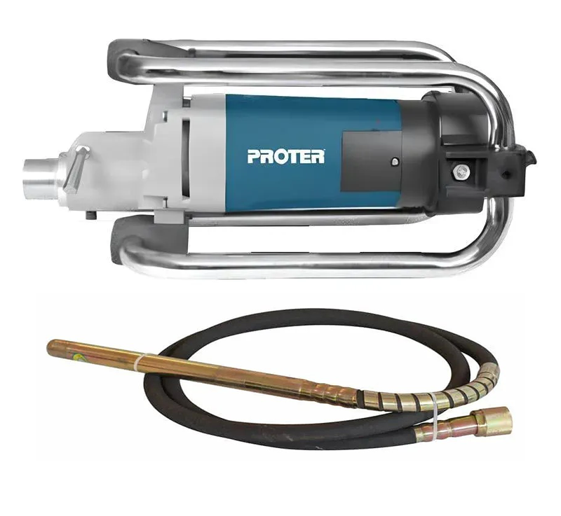 Proter PR 4300 TP Beton Vibratörü + PR 445 T  Hortumu Boy 4 Mt Çap 45 mm