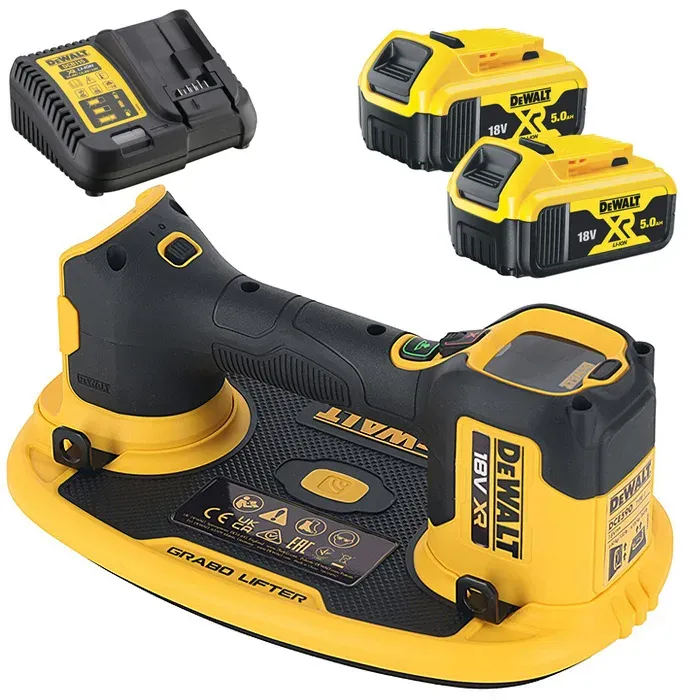 Dewalt DCE590P2 Grabo Vakumlu Vantuz Kaldırıcı Çift Akülü 18v 5Ah