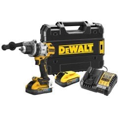 Dewalt DCD1007H2T Çift Akü Kömürsüz Darbeli Matkap XR 18V 5.0Ah Powerstack