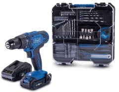 Scheppach Çift Akülü Matkap 74 Parça Aksesuar Seti 18v (C-DTB74/2X)
